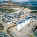 Planta avançada de processamento de minério de ouro pronta para uso para refratário de sulfeto de moagem livre e recuperação de ouro placer